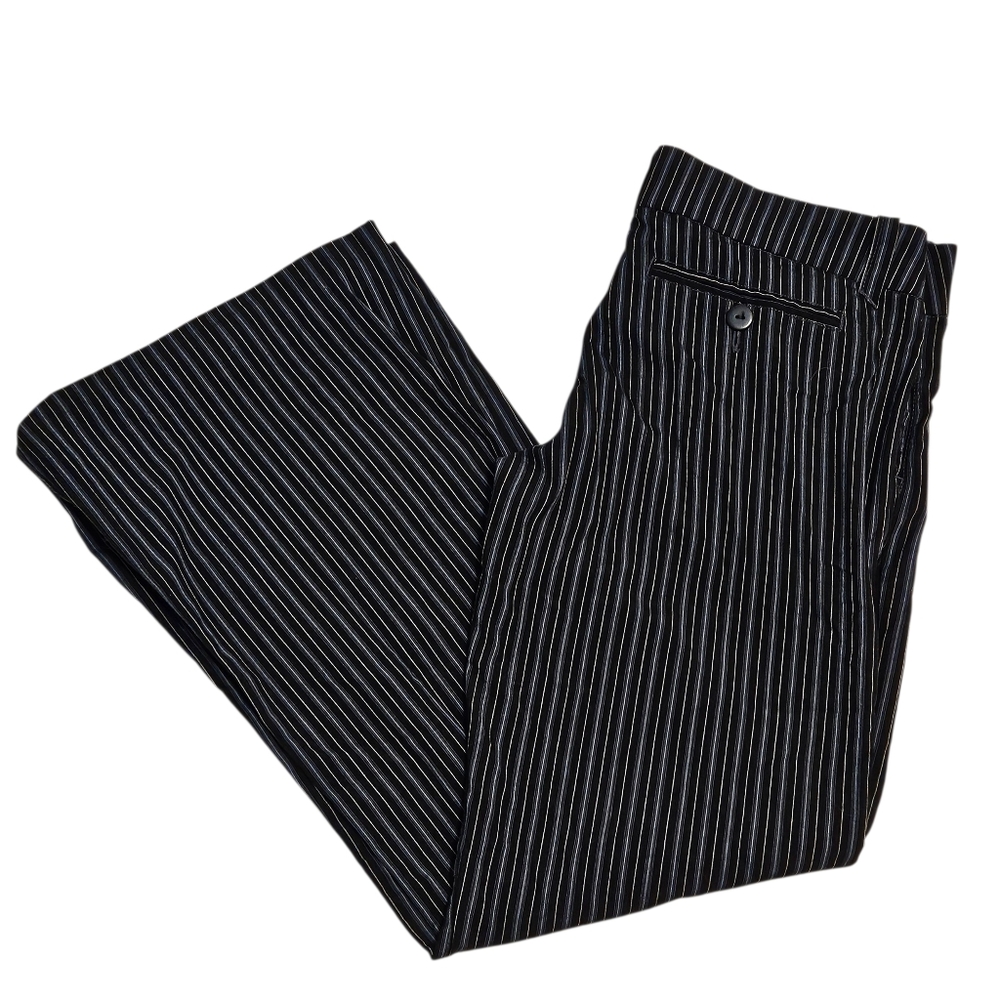 Fire Jeans Lanette Trouser Style Striped Dress Pants